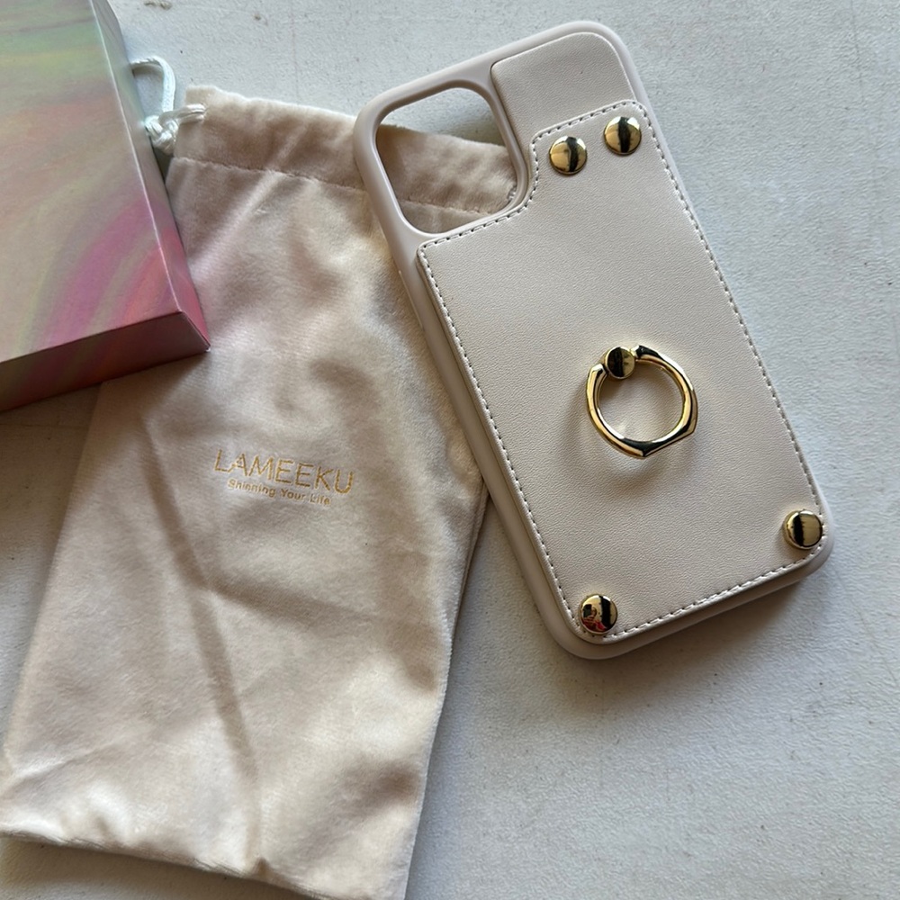 Lameeku cell phone/wallet case for 12 Pro Max